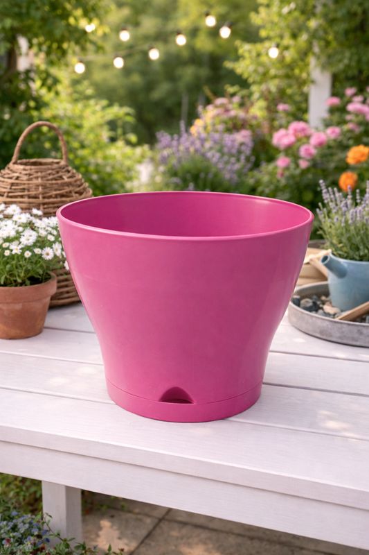 Vazo lulesh Rei + pjata Ø20x19cm 3.7 litër Vazo lulesh Rei + pjata Ø20x19cm 3.7 litër