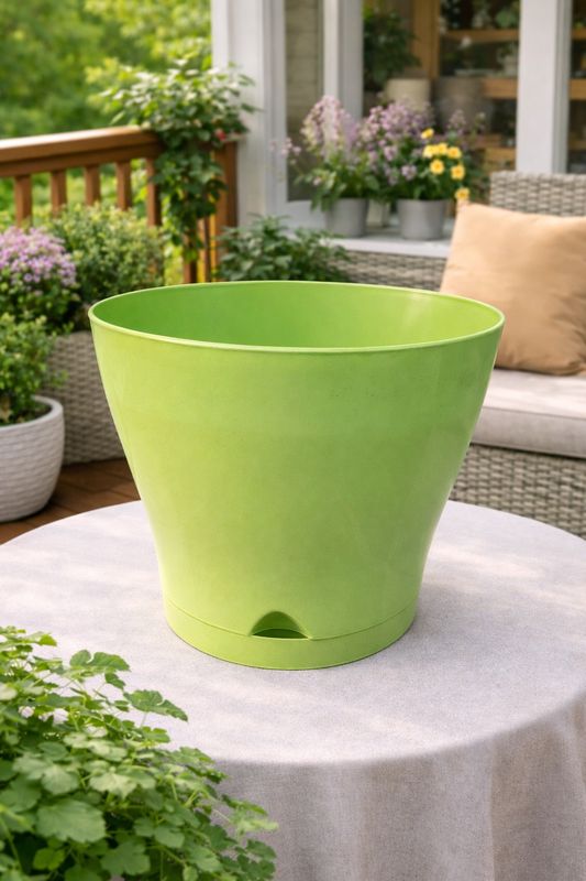 Vazo lulesh Rei + pjata Ø25x24cm 7.9 litër Vazo lulesh Rei + pjata Ø25x24cm 7.9 litër