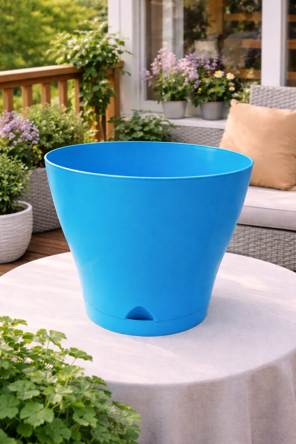 Vazo lulesh Rei + pjata Ø25x24cm 7.9 litër