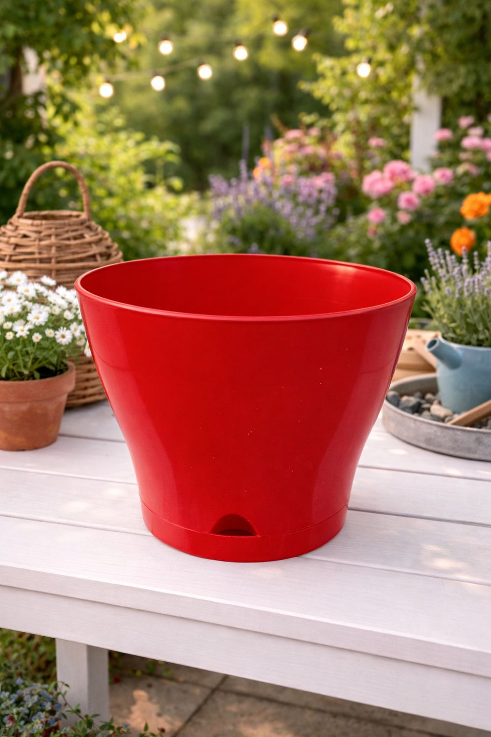 Vazo lulesh Rei + pjata Ø20x19cm 3.7 litër