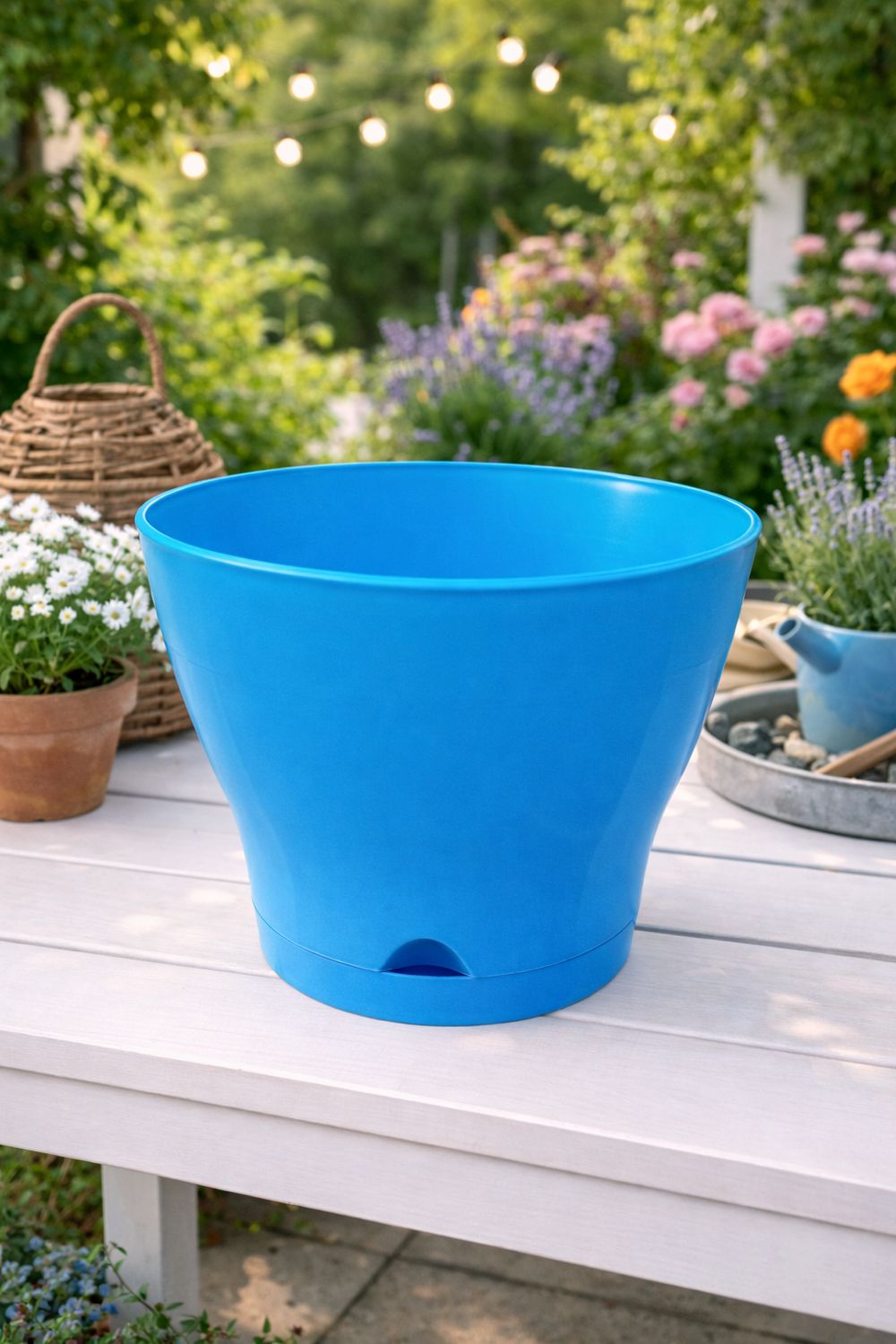 Vazo lulesh Rei + pjata Ø20x19cm 3.7 litër