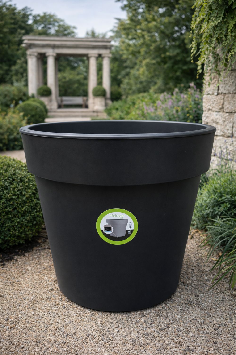 Vazo lulesh Melrose (me bordurë përforcues ) + 4 rrota 60cm 93 litër