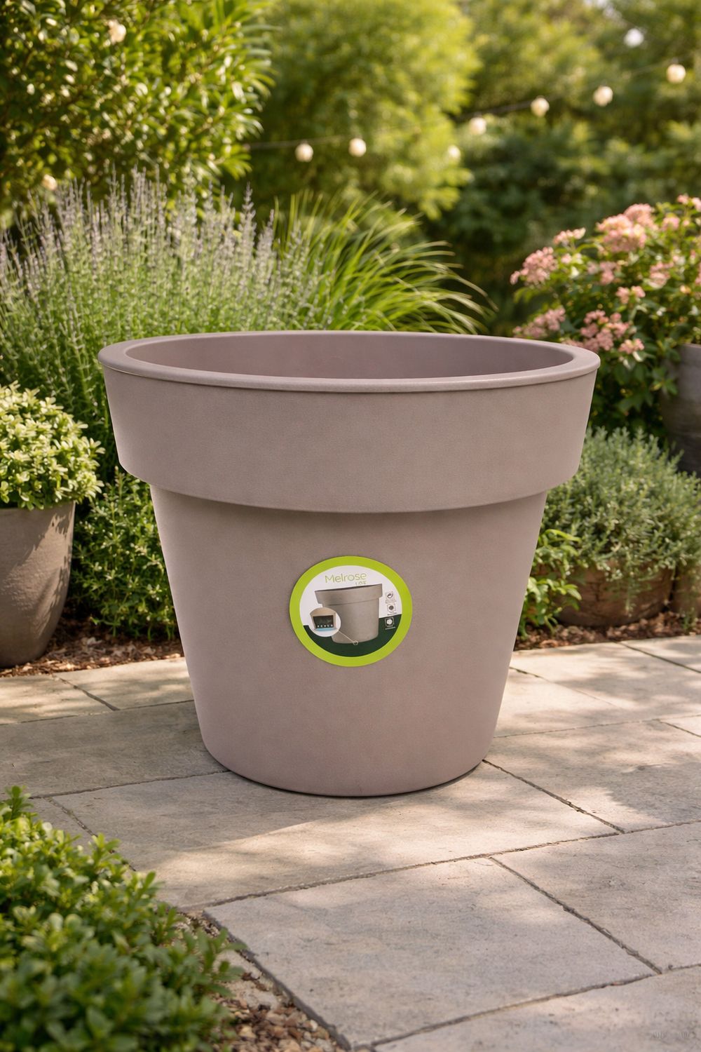 Vazo lulesh Melrose dopjo bordure 50cm 50 litër