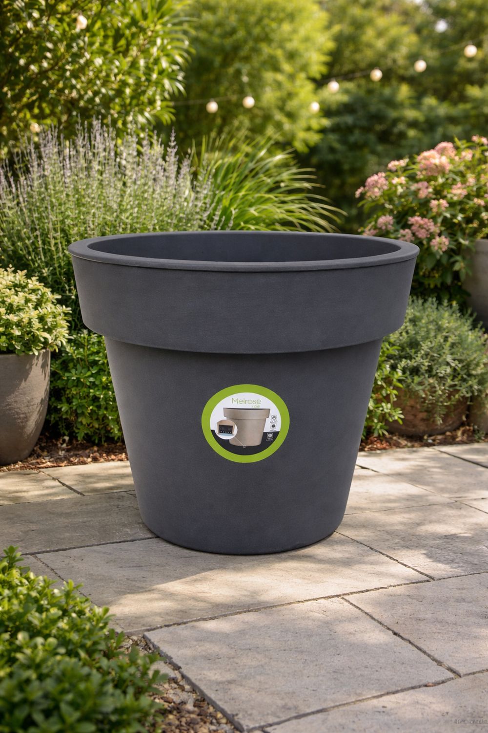 Vazo lulesh Melrose dopjo bordure 50cm 50 litër