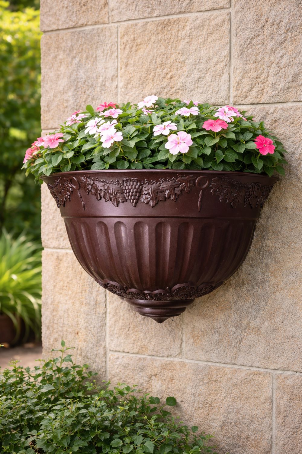 Vazo lulesh Marsel për murë ( 30 cm )