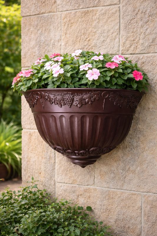 Vazo lulesh Marsel për murë ( 30 cm ) Vazo lulesh Marsel për murë ( 30 cm )