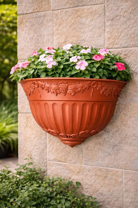 Vazo lulesh Marsel për murë ( 30 cm ) Vazo lulesh Marsel për murë ( 30 cm )