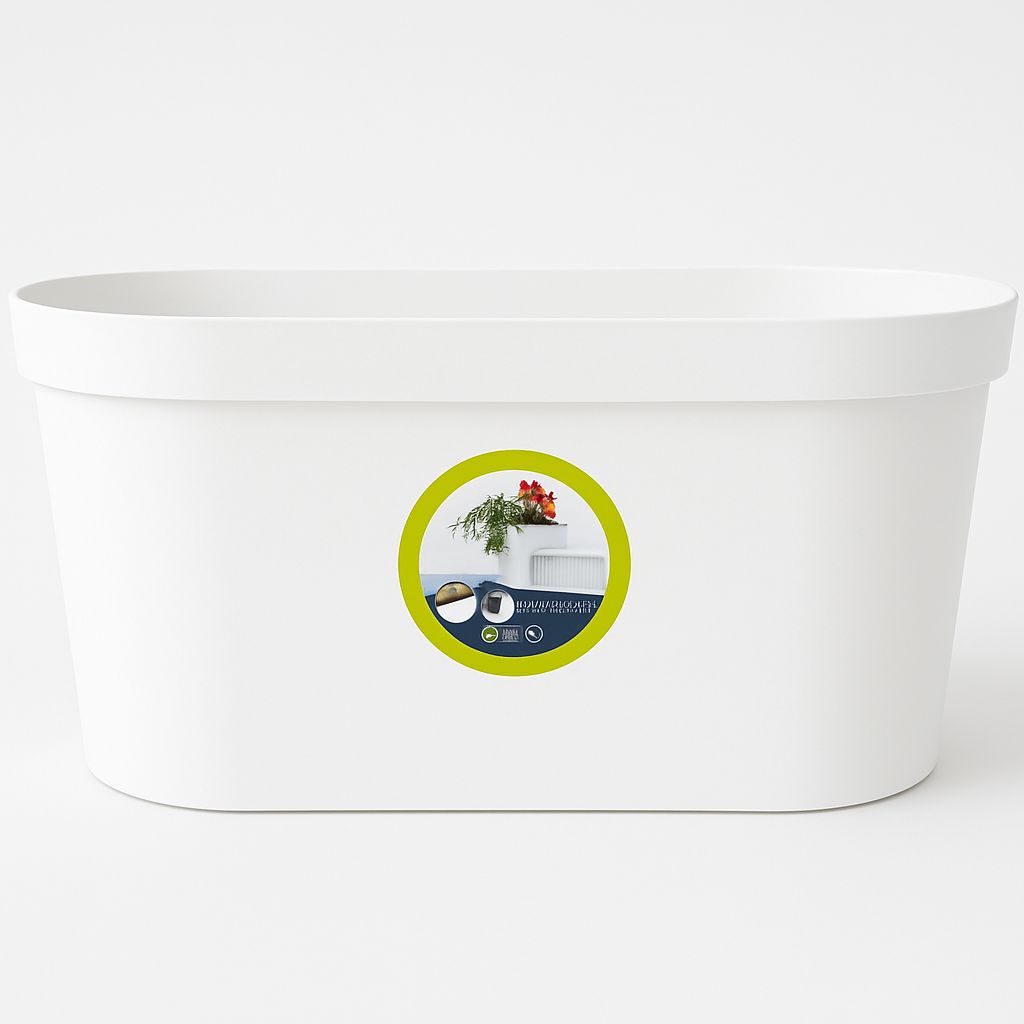 Vazo lulesh Monaco 50x26x24cm 18 litra