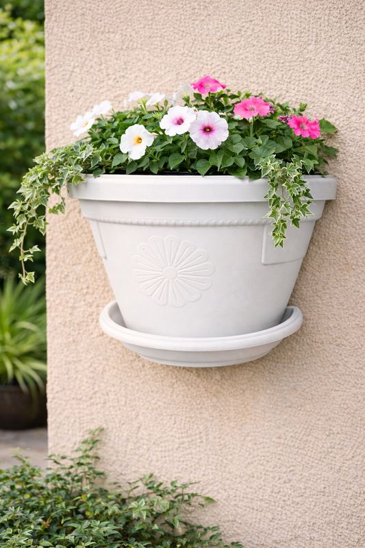 Vazo lulesh Drina murale 20x17cm 2,4 litër Vazo lulesh Drina murale 20x17cm 2,4 litër