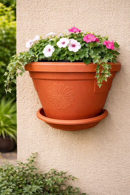 Vazo lulesh Drina murale 20x17cm 2,4 litër Vazo lulesh Drina murale 20x17cm 2,4 litër