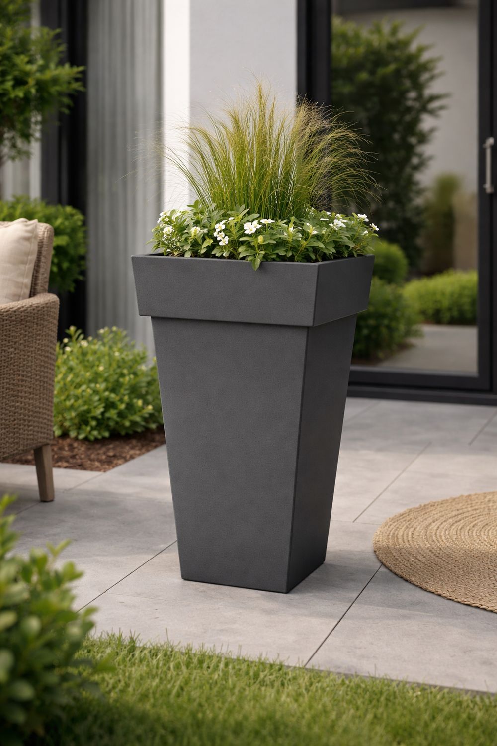 Vazo lulesh Melrose 65x40cm 60litër