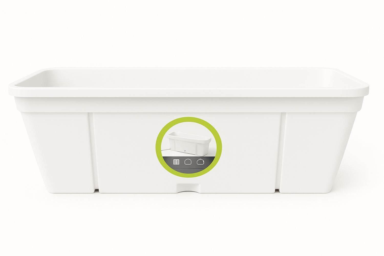 Vazo lulesh Anversa + suport mbajtëse 50x20xh16cm 10.5 liter