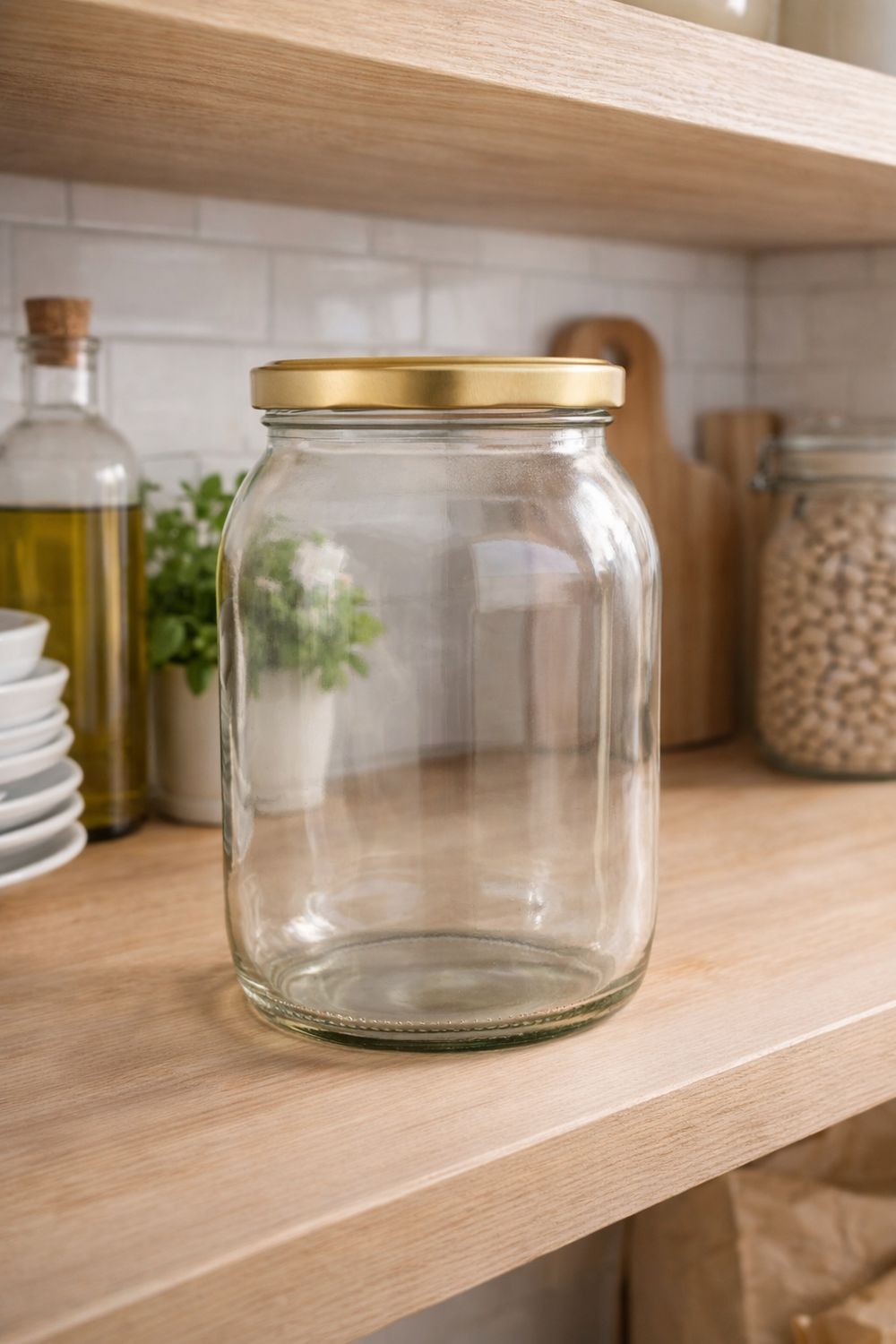 Kavanoz 720 ml + kapak