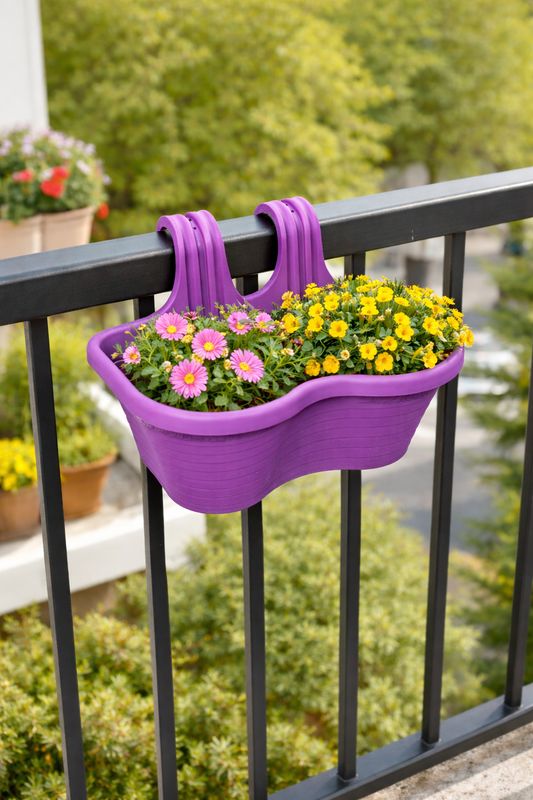 Vazo për varje në ballkon 37x29x25.5 6.5 litër