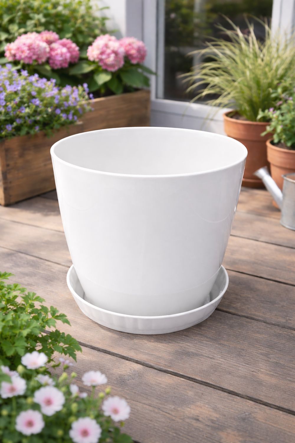 Vazo lulesh Arta + pjata  Ø18x16.5cm