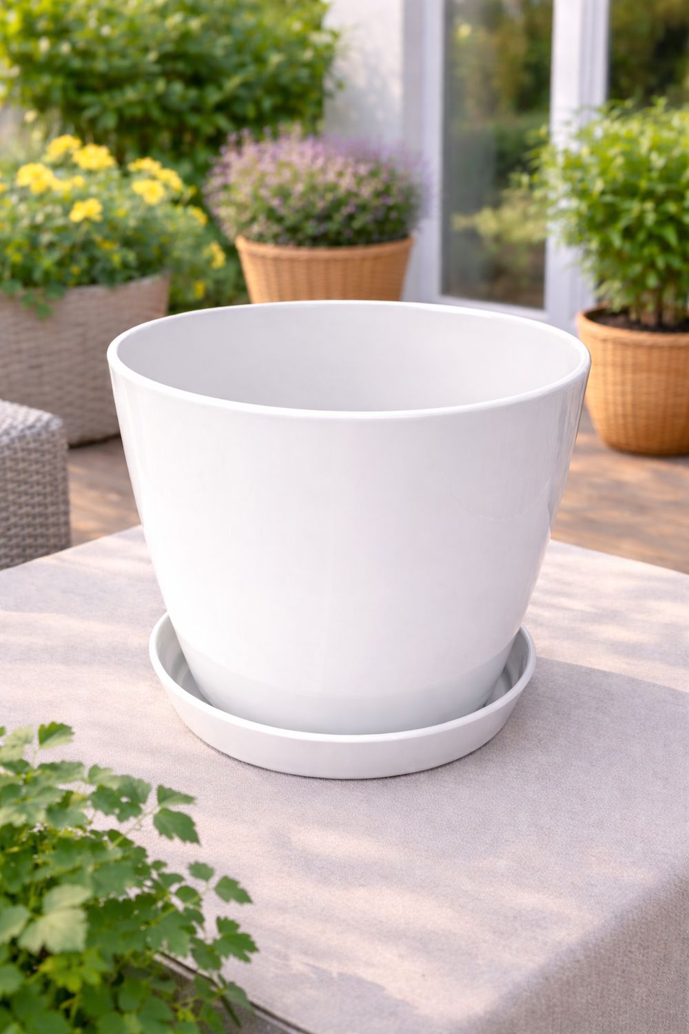 Vazo lulesh Arta + pjata  Ø28x26 cm