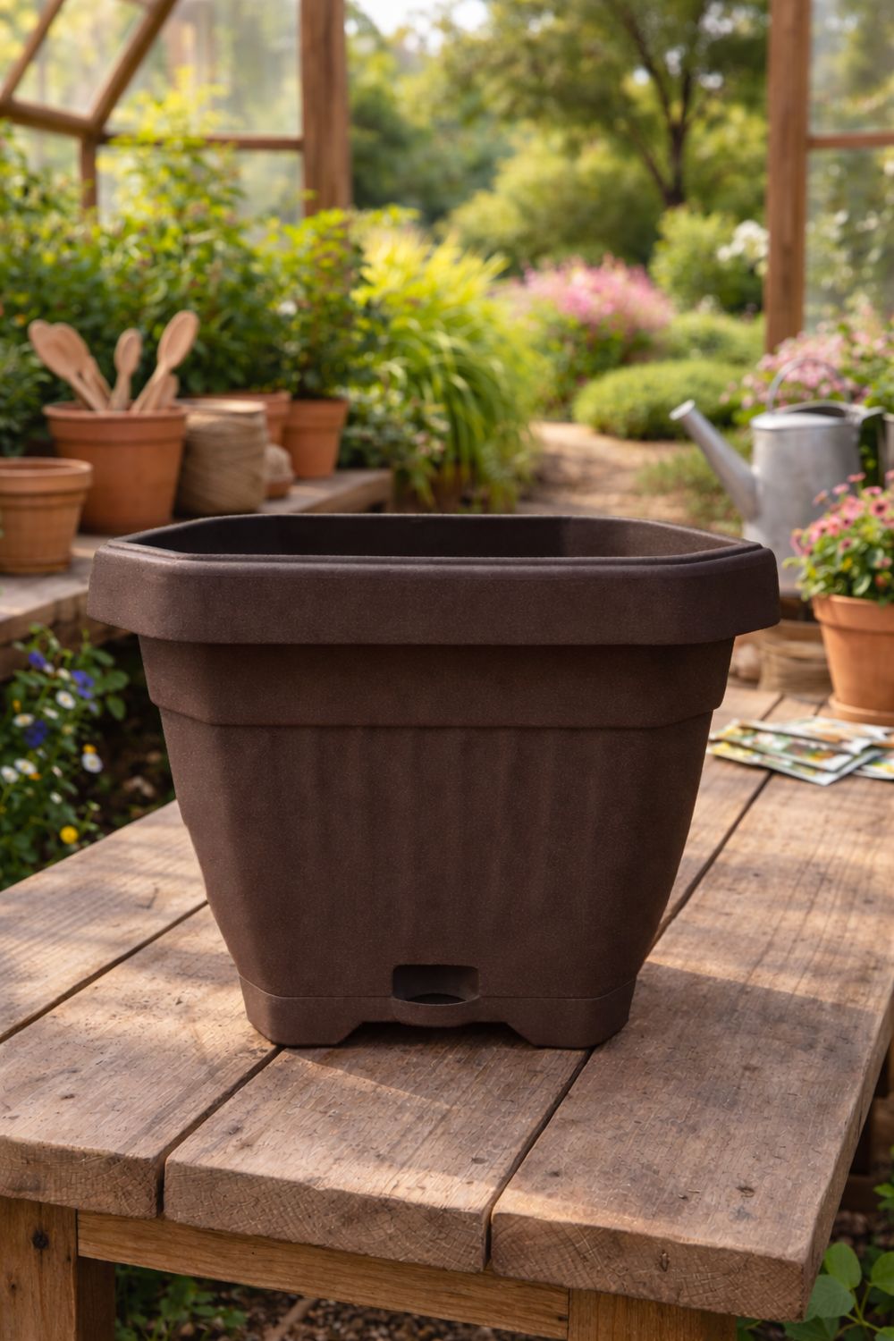 Vazo lulesh Mediteran + pjata Ø17x17cm 3.5 liter