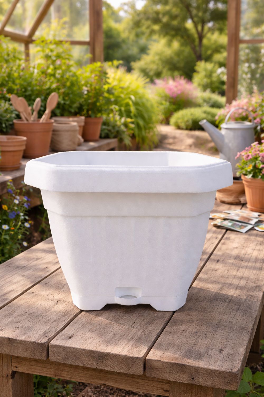 Vazo lulesh Mediteran + pjata Ø17x17cm 3.5 liter