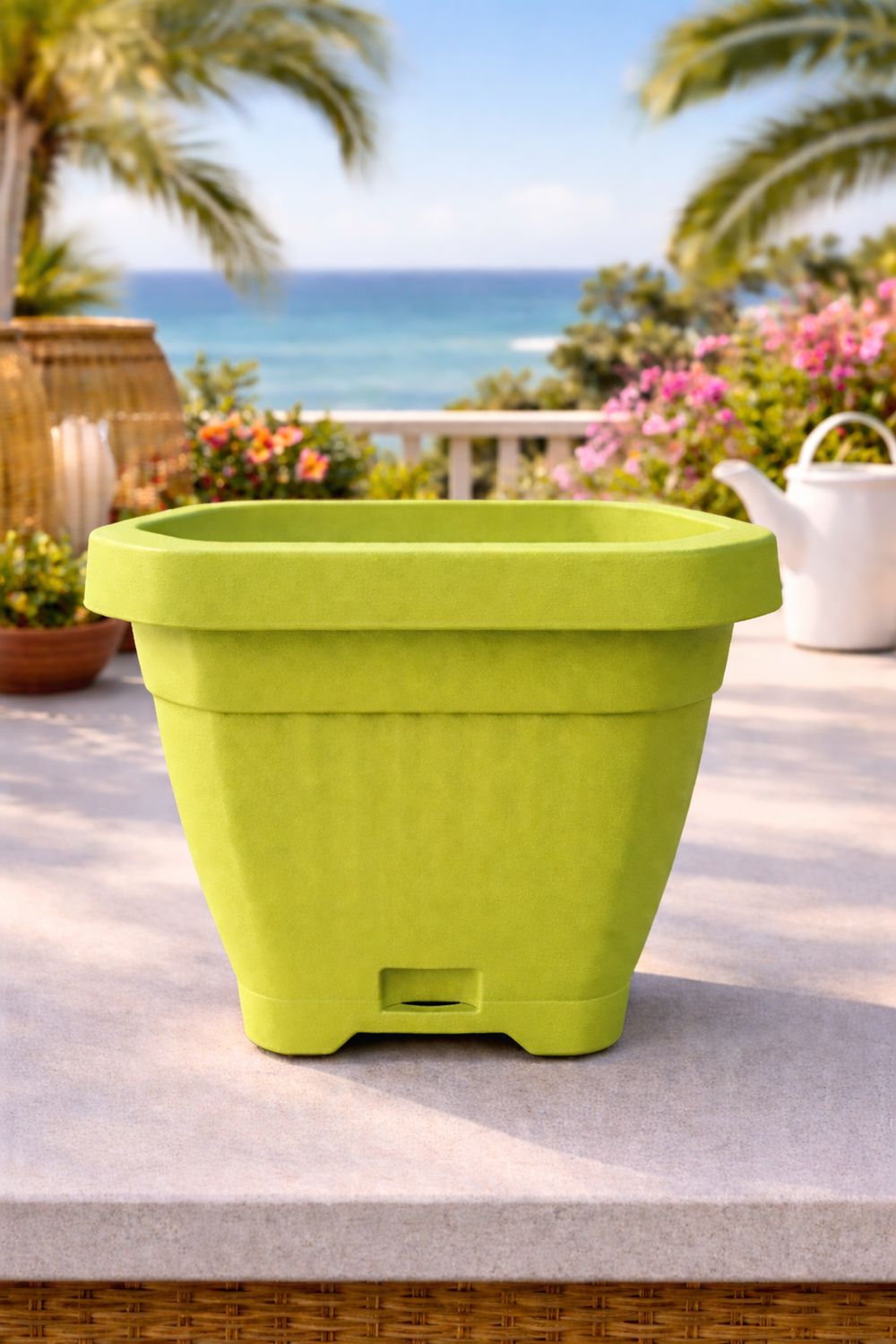 Vazo lulesh Mediteran + pjata Ø14x14cm 2 liter