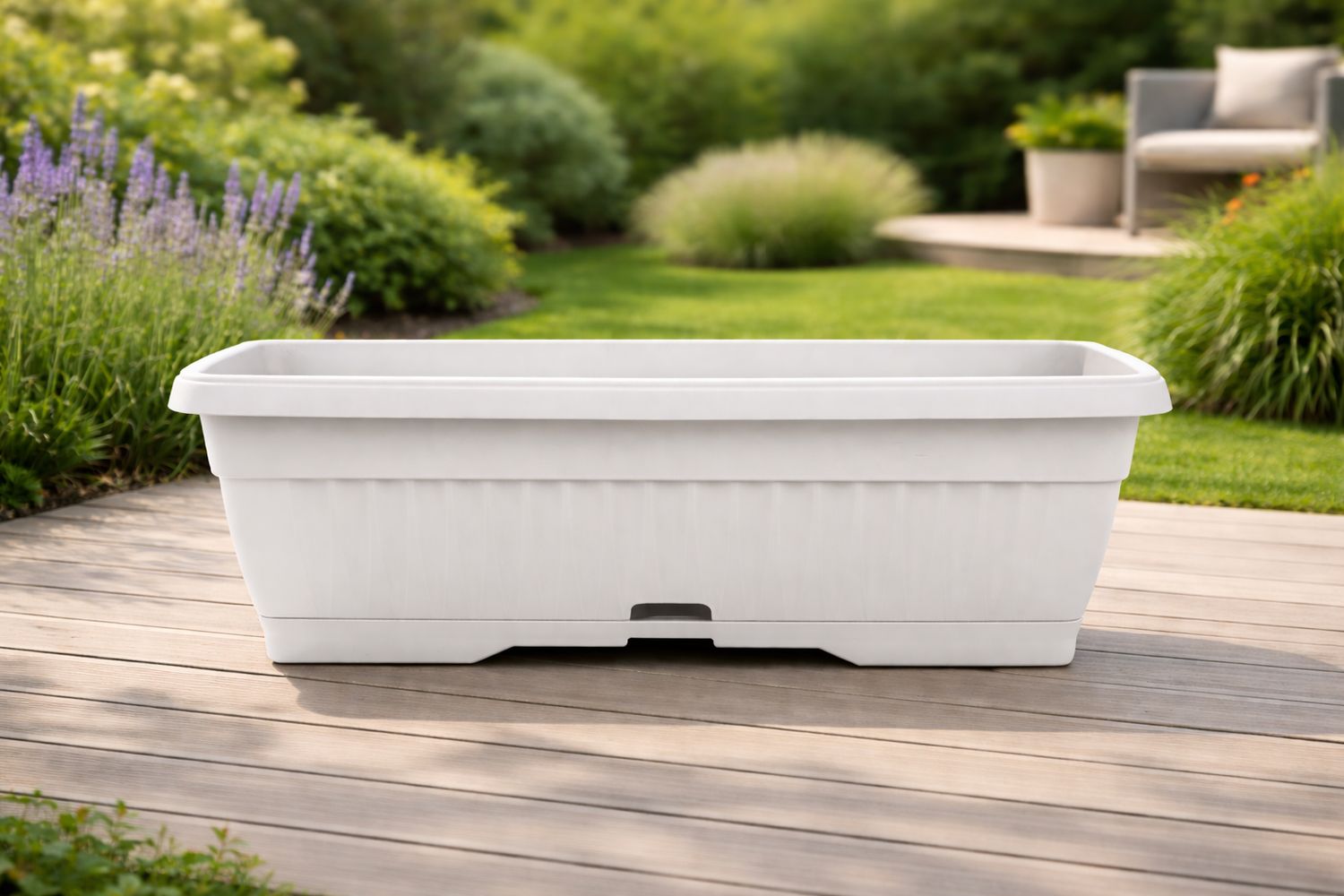 Vazo lulesh Mediteran 40x19x16.5cm 6.5 liter