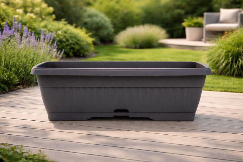 Vazo lulesh Mediteran 40x19x16.5cm 6.5 liter