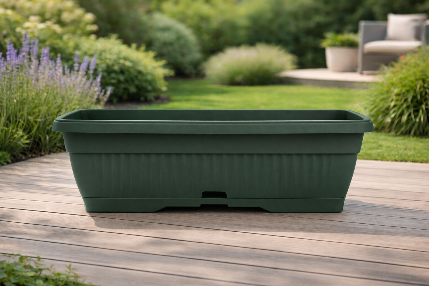 Vazo lulesh Mediteran 40x19x16.5cm 6.5 liter