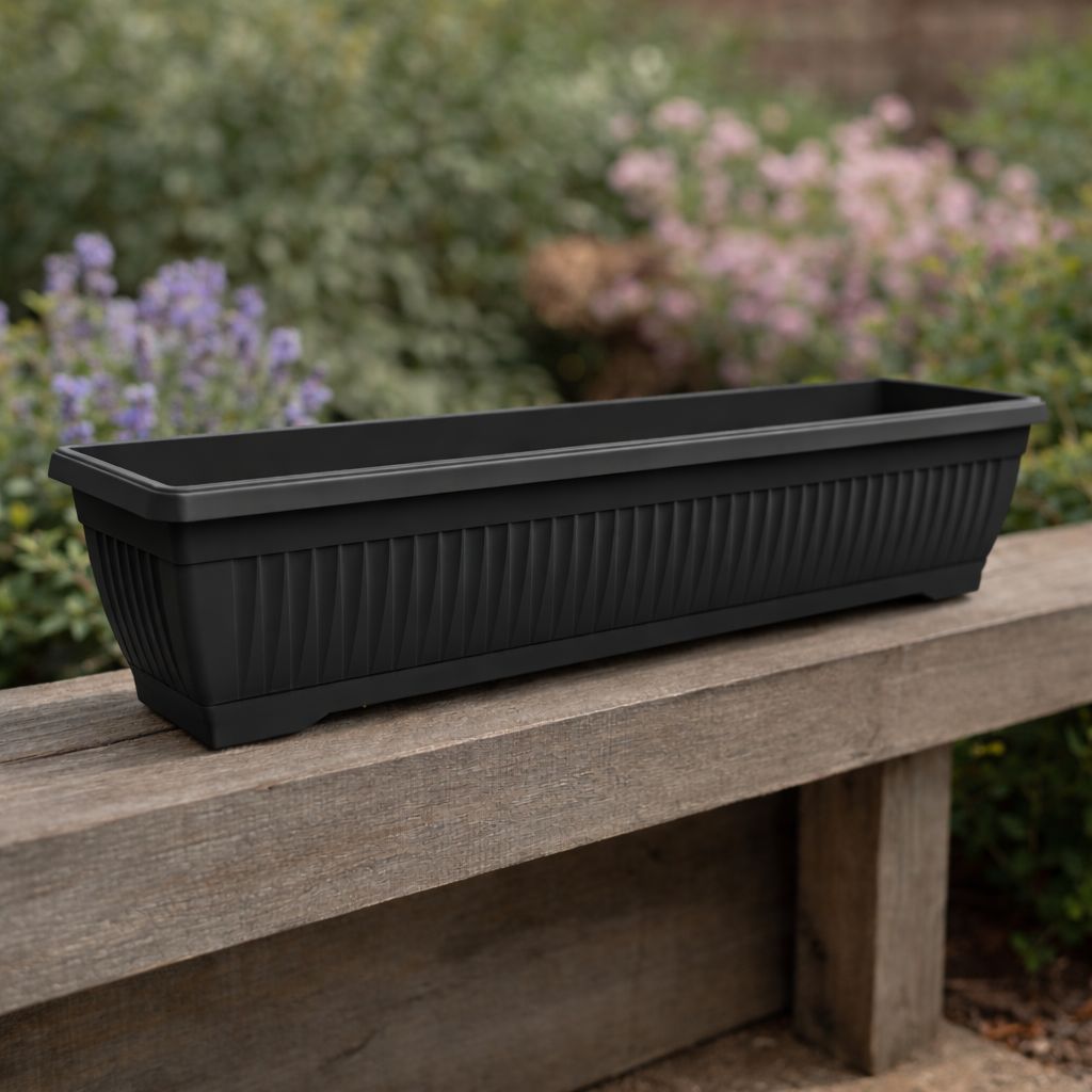 Vazo lulesh Mediteran + pjata 82x20cm 15 litra