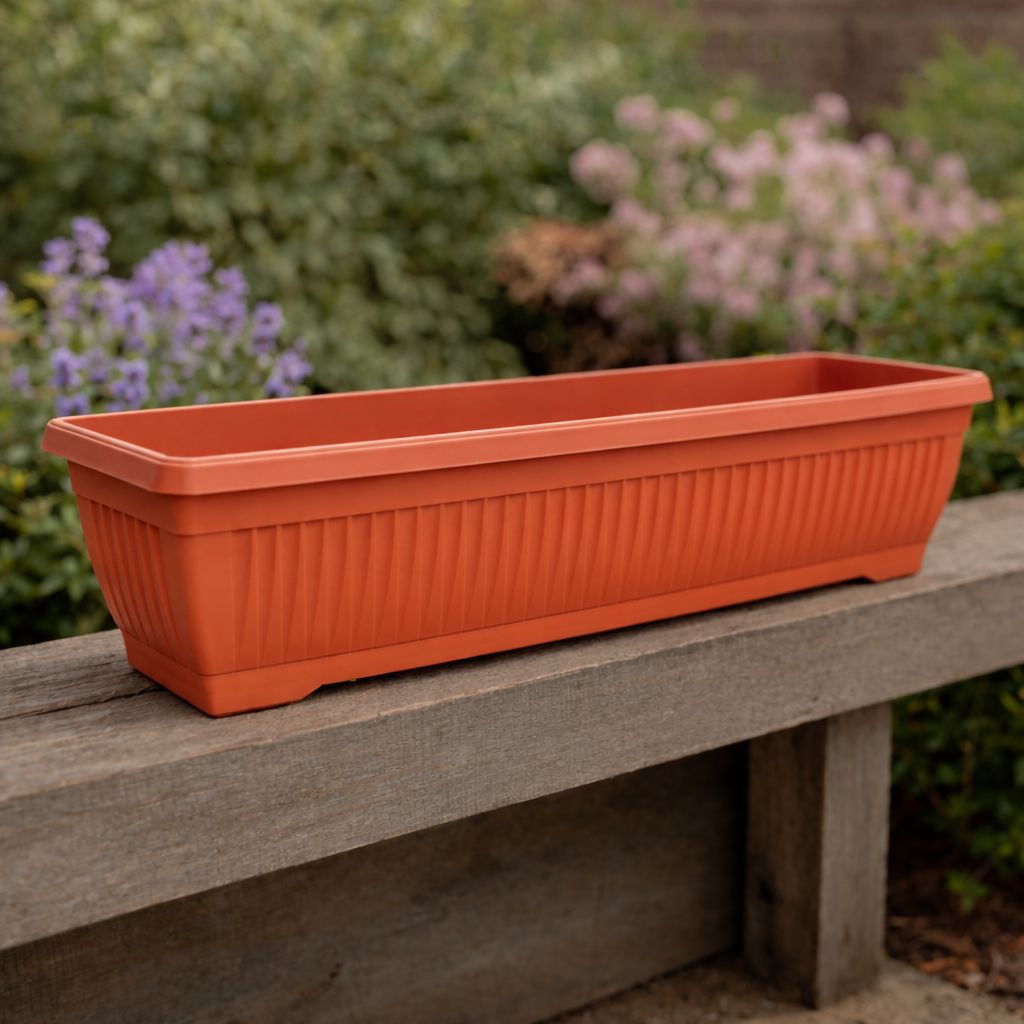 Vazo lulesh Mediteran + pjata 82x20cm 15 litra