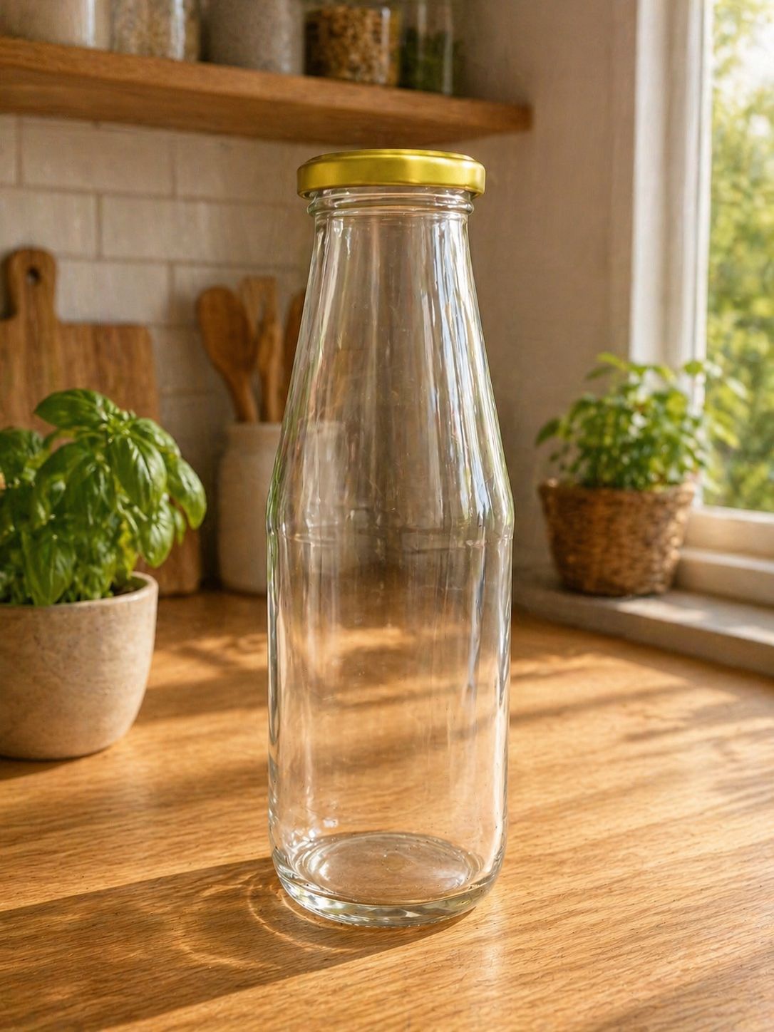 Shishe për salcë + kapak