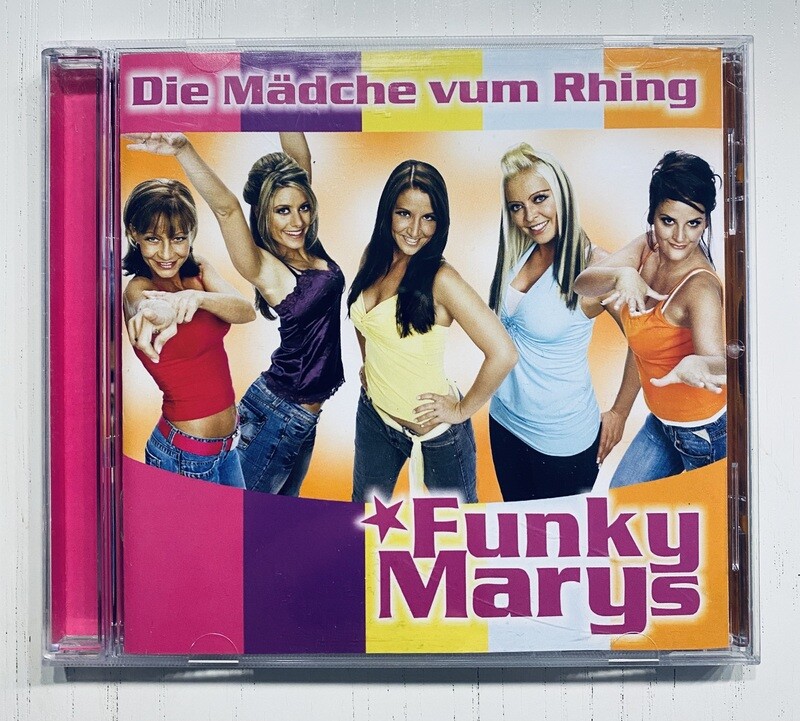 CD-ALBUM: &quot;FUNKY MARYS - DIE MÄDCHE VUM RHING&quot;