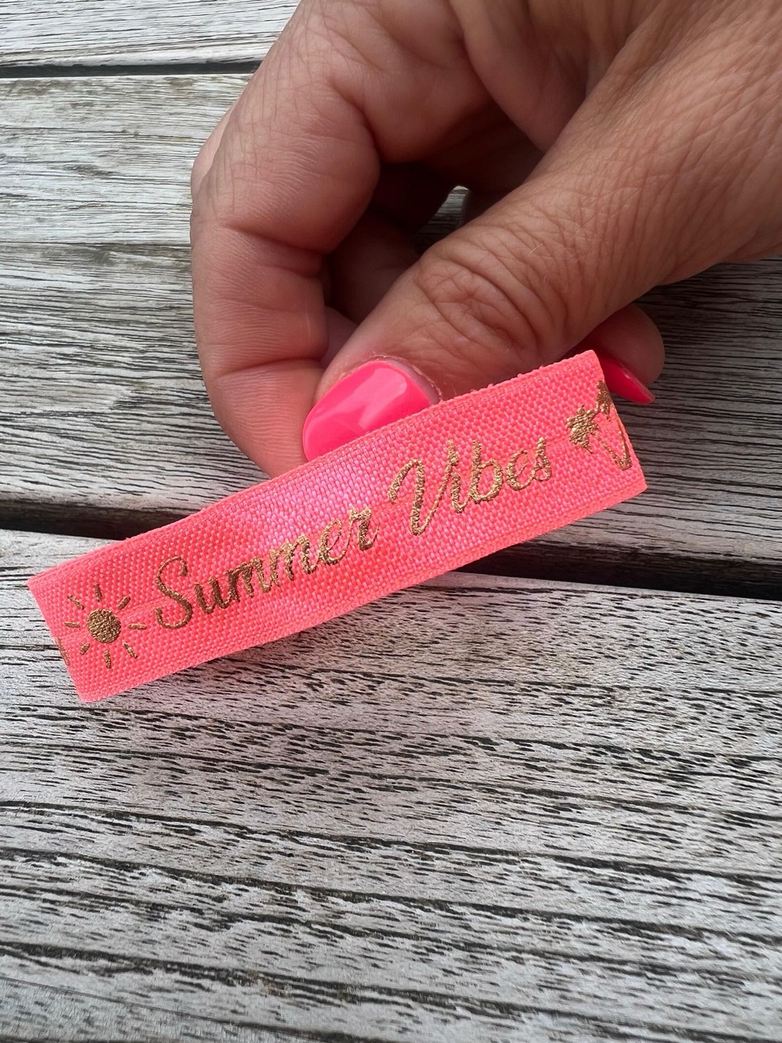 Armband &quot;Summer Vibes 🌴 Funky Vibes&quot;