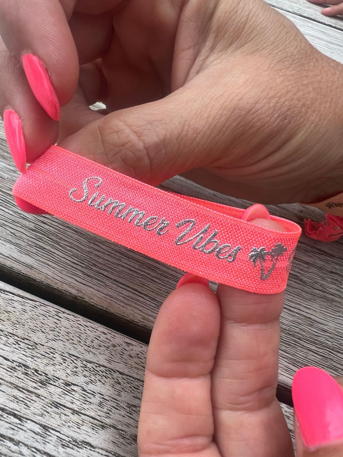 Armband &quot;Summer Vibes 🌴 Funky Vibes&quot;