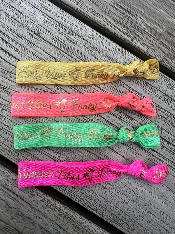 4-teiliges Armband-Set: &quot;Summer Vibes - Funky Vibes&quot;