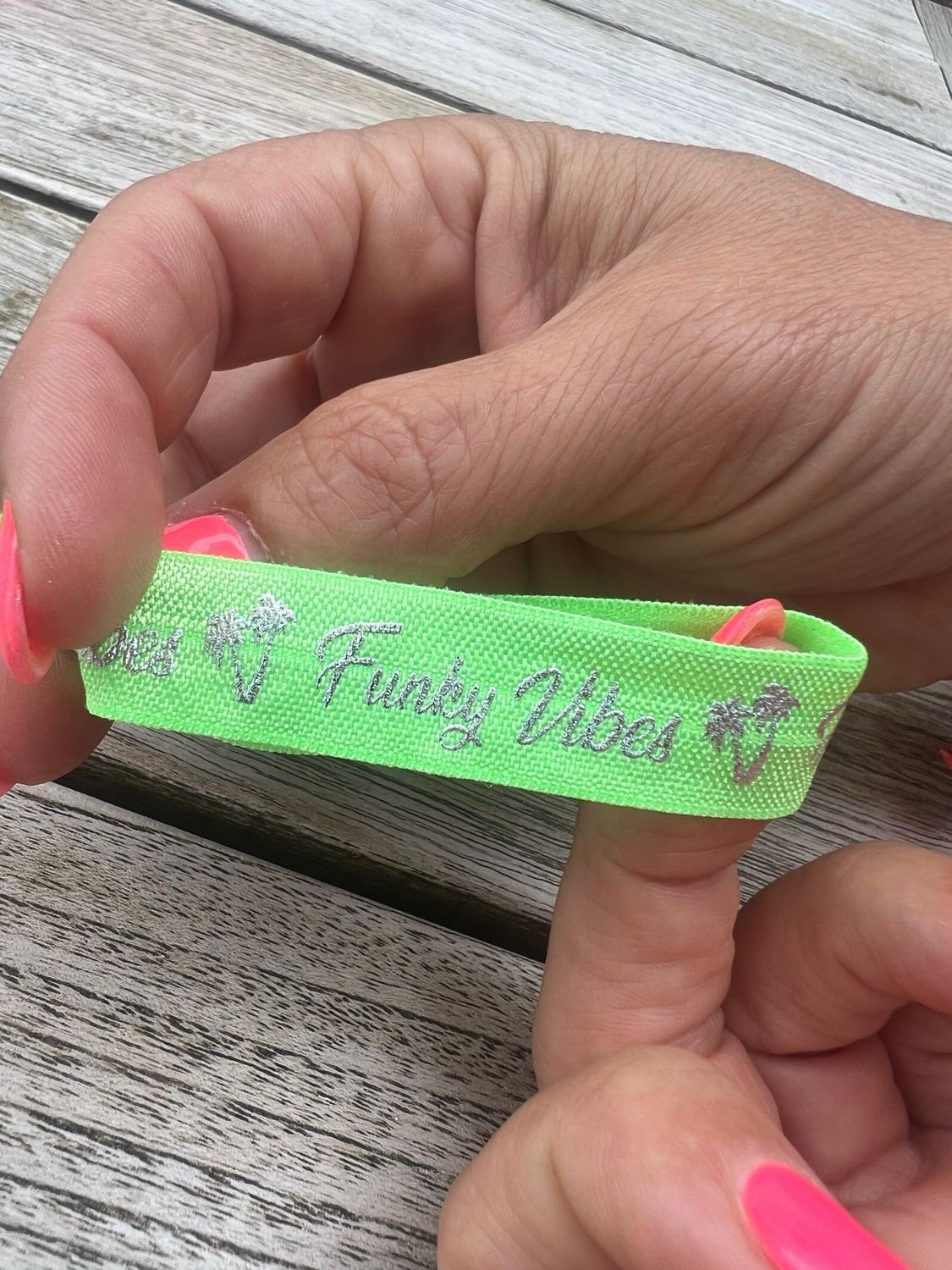 Armband &quot;Summer Vibes 🌴 Funky Vibes&quot;