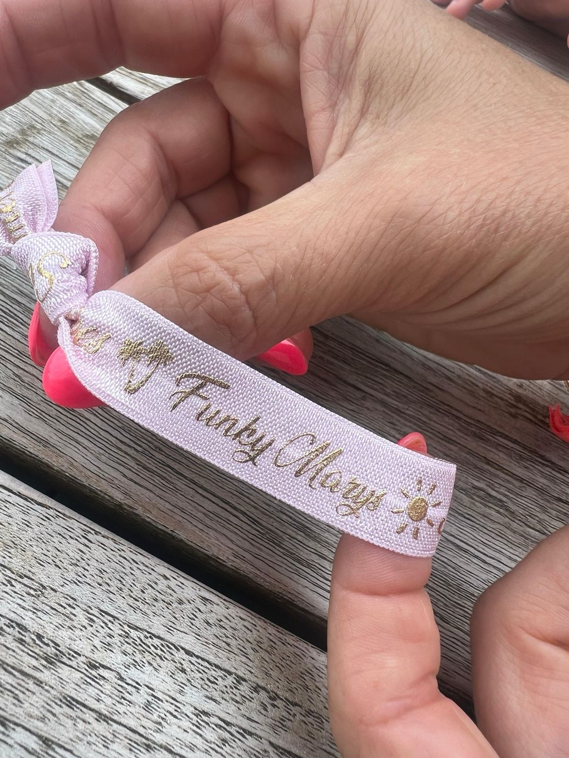 Armband &quot;Summer Vibes 🌴 Funky Vibes&quot;