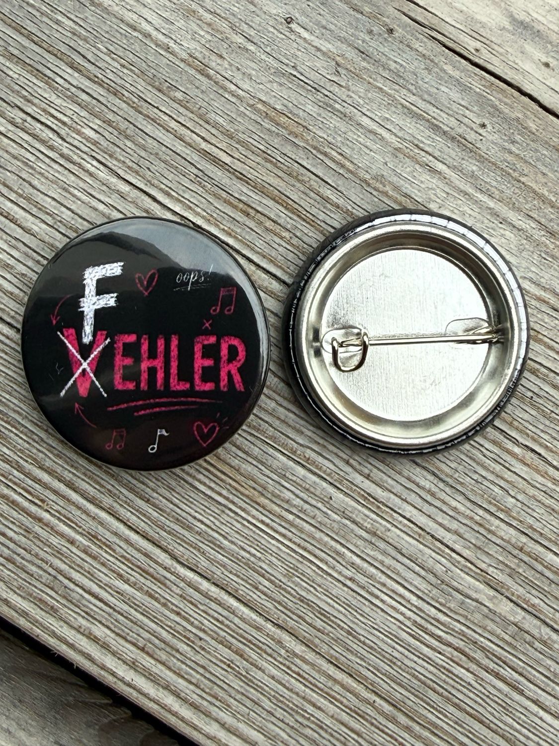 Button "FEHLER" (schwarz) Button "FEHLER" (schwarz)