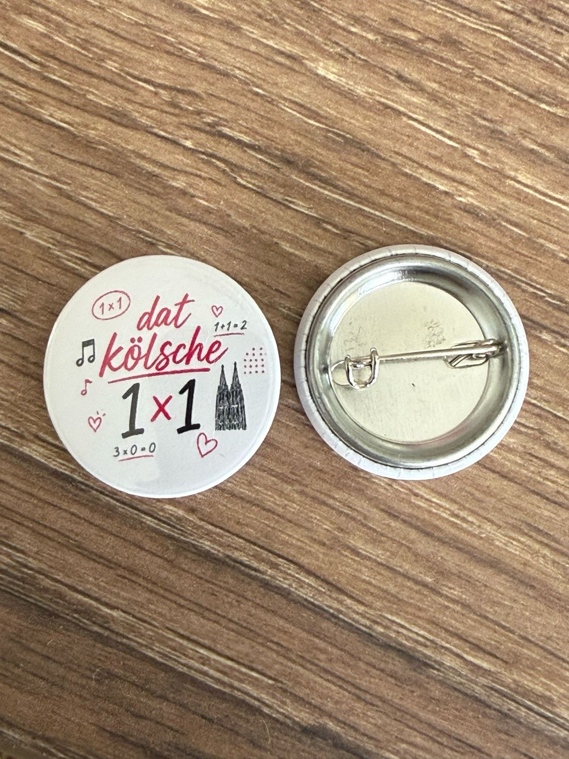 Button "Dat Kölsche 1x1" (weiß) Button "Dat Kölsche 1x1" (weiß)