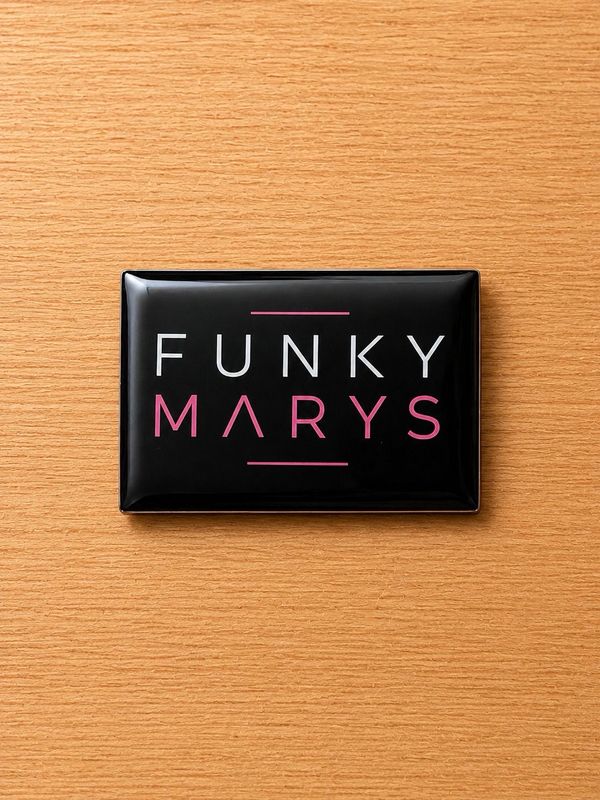 PIN Funky Marys 2.0 "new Logo" (black) PIN Funky Marys 2.0 "new Logo" (black)