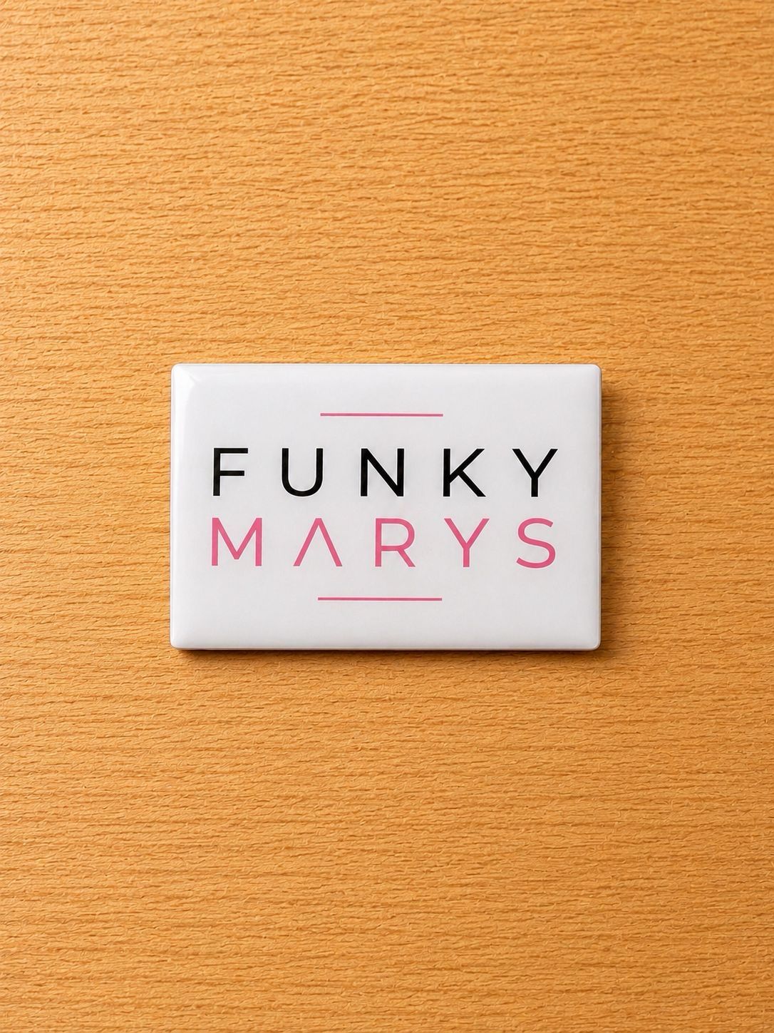 PIN Funky Marys 2.0 "new Logo" (white)