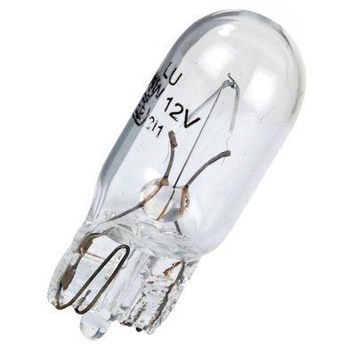 Lucas 501 Capless Wedge Bulb - Side Light 12V 5W