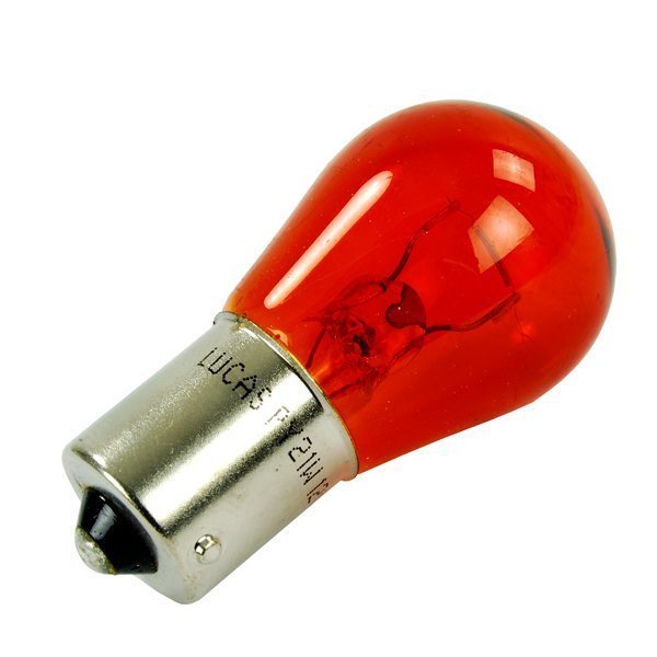 Lucas 581 Indicator Bulb - 12v 21w Amber