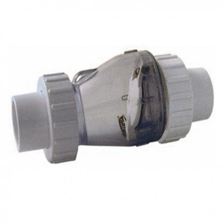 VALTERRA CLAPET ANTI-RETOUR AVEC RACCORD 3/3 50mm sans ressort