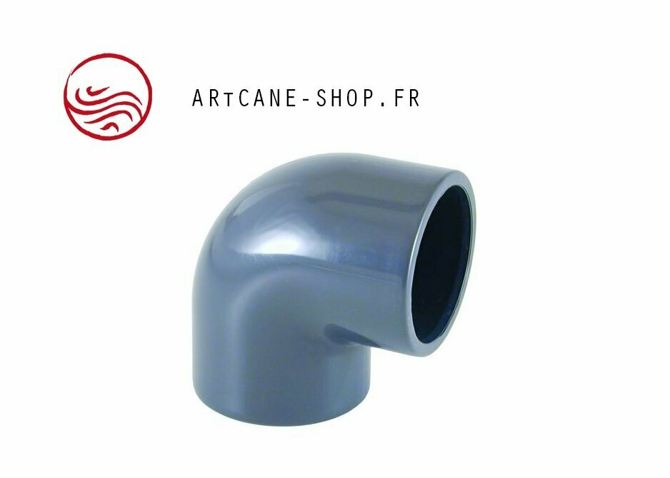 Coude 90° PVC pression   à coller  Ø 63 mm