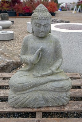 VENDU
Bouddha granit Origine : Asie Hauteur : 65 cm Largeur : 44 cm