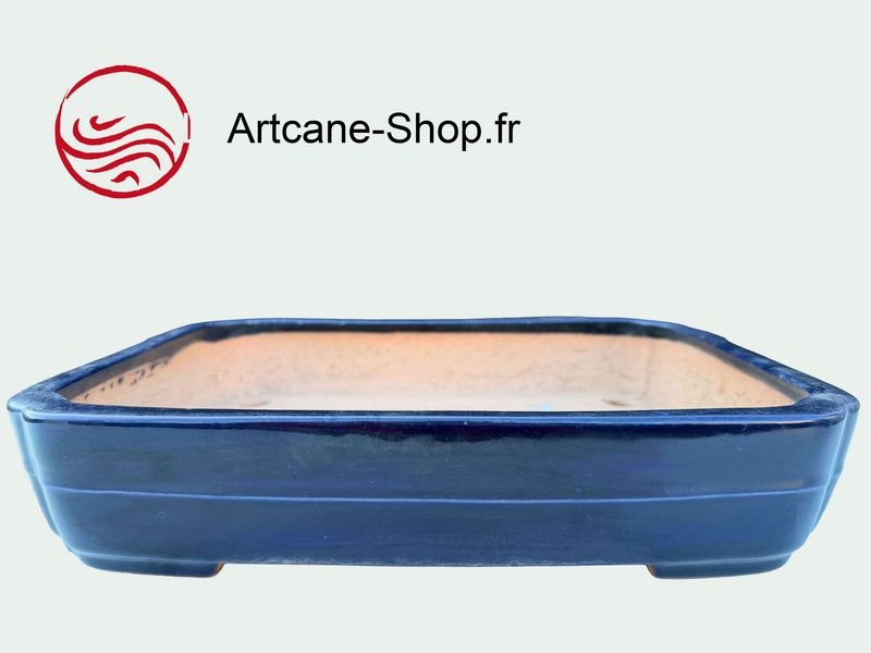Poterie à  Bonsai Japonaise Tokoname signé YAMAFUSA -fabrication artisanale