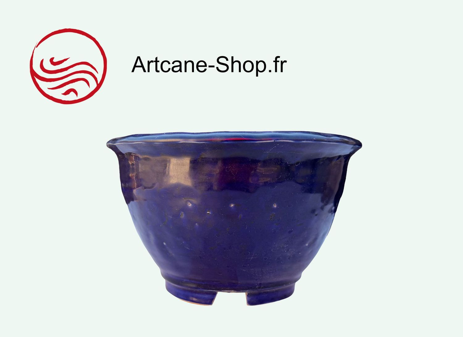 Poterie à Bonsai Japonaise Tokoname signé SHUHO -fabrication artisanale Poterie à Bonsai Japonaise Tokoname signé SHUHO -fabrication artisanale