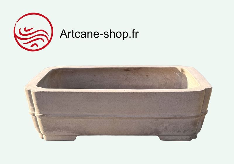 Poterie à  Bonsai Japonaise Tokoname signé KISEN -fabrication artisanale