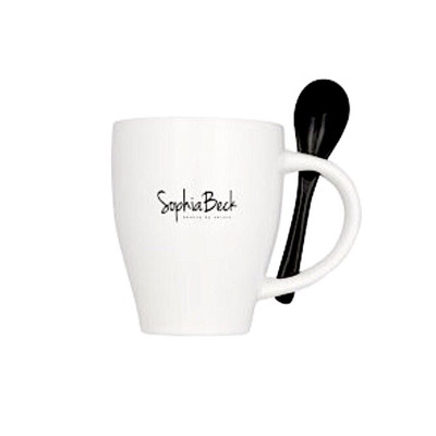 SophiaBeck ™ Bullet Mug with Spoon SophiaBeck ™ Bullet Mug with Spoon