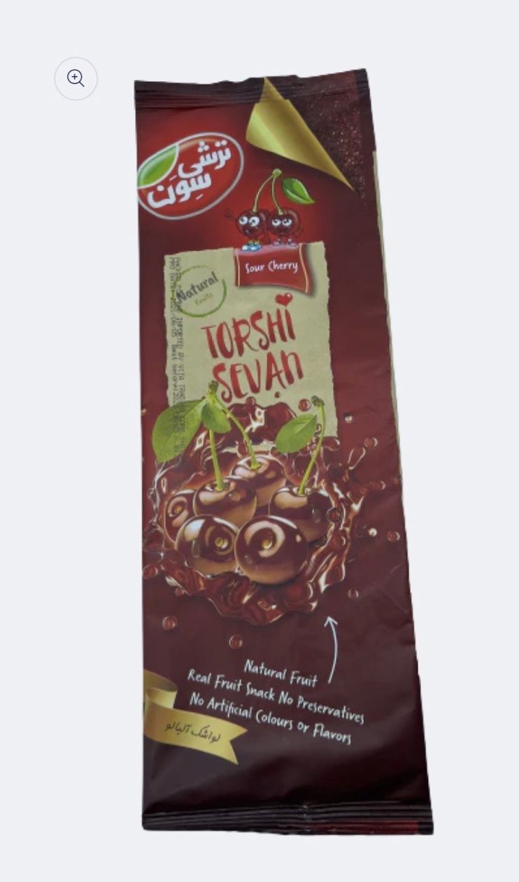 Torshi Sevan - Sour Cherry Fruit Bar - Lavashak (100g)