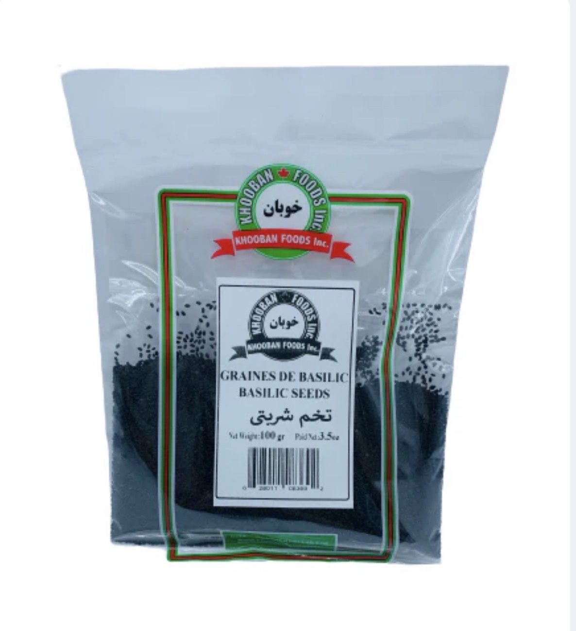Khooban - Basilic Seeds (100G)
